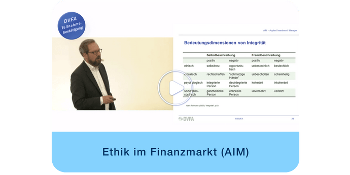 Ethik im Finanzmarkt (AIM) *